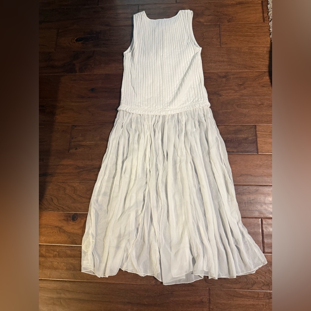 Free People Twice as Nice Sleeveless Maxi Ivory NWT - Picture 5 of 6
